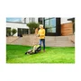 Ryobi - Tondeuse hybride 36V ONE+, coupe 37 cm, éjection mulching, max 70 mm, avec 2 batteries 5 Ah et chargeur rapide, modèle RY18LMH37A-250