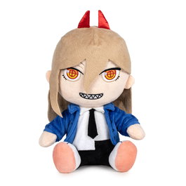 PLAY BY PLAY Peluche Chainsaw Man Power 27 cm - Personnage de Manga et Anime