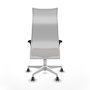 Piqueras y Crespo Chaise de Bureau Albacete XL Marron et Blanc