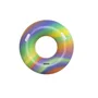 Bestway Bouée gonflable Rainbow pour enfants - Diamètre 119 cm - Multicolore - À partir de 6 ans - Avec poignées - Pour piscine et plage