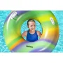 Bestway Bouée gonflable Rainbow pour enfants - Diamètre 119 cm - Multicolore - À partir de 6 ans - Avec poignées - Pour piscine et plage