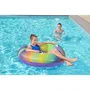 Bestway Bouée gonflable Rainbow pour enfants - Diamètre 119 cm - Multicolore - À partir de 6 ans - Avec poignées - Pour piscine et plage