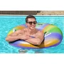 Bestway Bouée gonflable Rainbow pour enfants - Diamètre 119 cm - Multicolore - À partir de 6 ans - Avec poignées - Pour piscine et plage