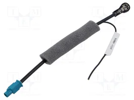 ACV Câble de connexion coaxiale 0,25m Fakra et ISO noir