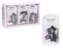 Pincello Lot de 5 Pinces à Dessin Noires en Métal 2x11,5x1,5 cm (Set de 24)