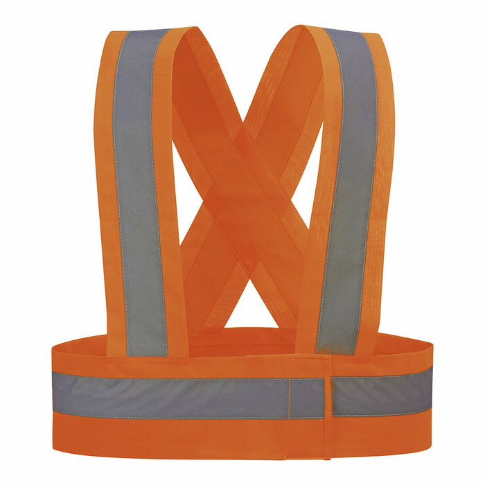 JUBA Gilet Réflecteur de Sécurité HVTORA Orange Taille M JUBA Gilet Réflecteur de Sécurité HVTORA Orange Taille M