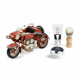 Lorenay Set pour Salle de Bain Thème Moto avec Sidecar, Ensemble Décoratif Mural