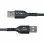 Câble USB Startech USB2AC2MNC Noir 2 m