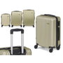 ARTE REGAL Set de 3 valises Liston ABS Vert