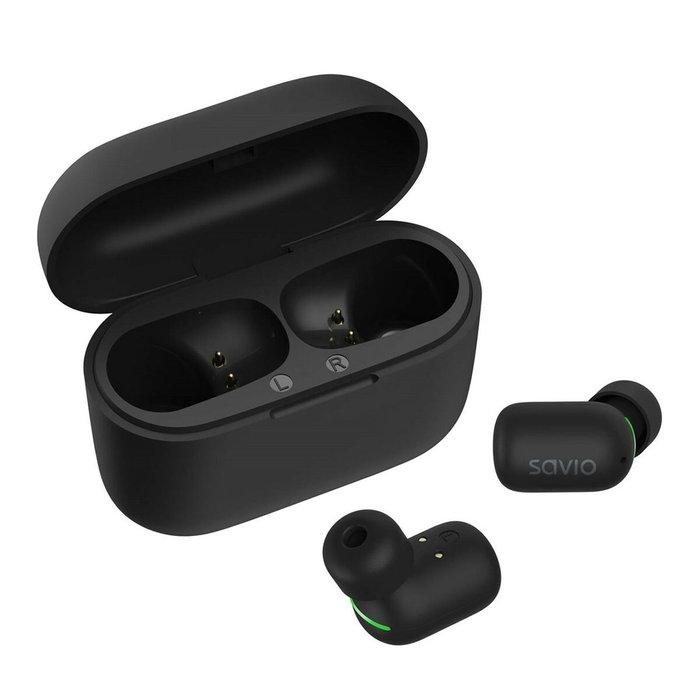 Savio Écouteurs in Ear Bluetooth Savio TWS-09 Noir Savio Écouteurs in Ear Bluetooth Savio TWS-09 Noir