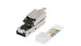 Lanview Fiche RJ45 FTP Cat6a pour conducteur massif/toronné AWG22-23