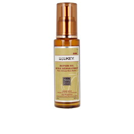 Saryna Key Huile Réparatrice Dommages Cheveux, Soin Riche Karité, Kératine Naturelle, Brillance Intense, 50 ml