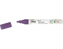 Kreul LACK MARKER Marqueur à encre brillante violet pointe moyenne 2-4 mm