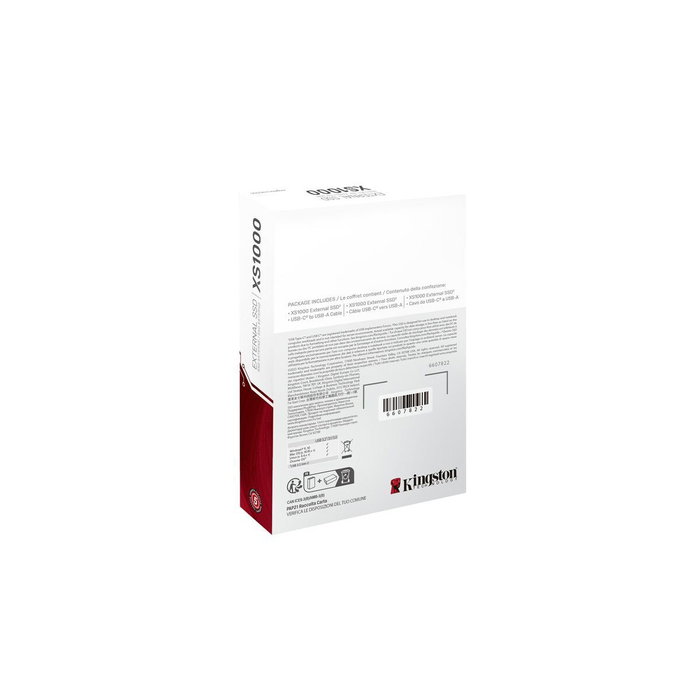 Kingston XS1000 Portable 2 TB SSD Externe USB-C