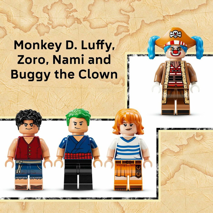 Lego ONE PIECE Le chapiteau de Buggy le Clown 75637