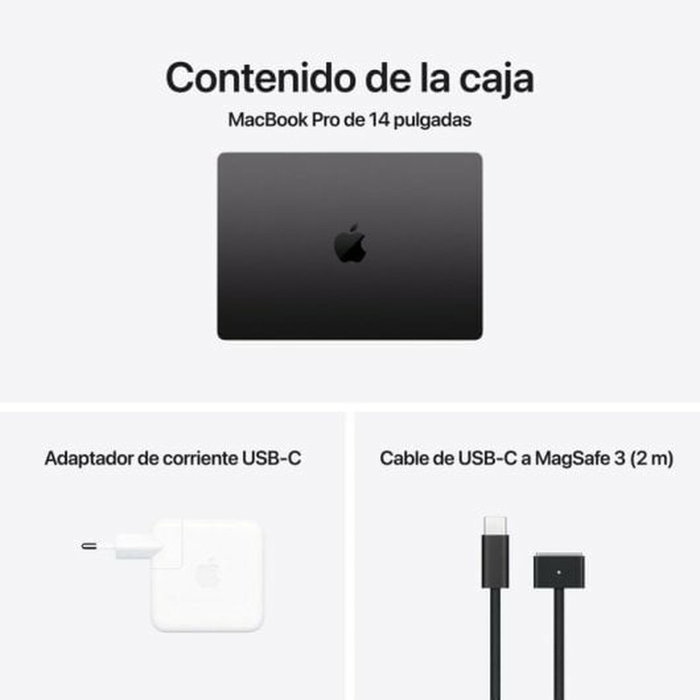 Ordinateur Portable Apple MX2H3Y/A 14" 512 GB SSD