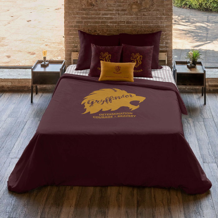 Housse de Couette Harry Potter Gryffindor Values Multicouleur 175 Fils 220 x 220 cm Lit 2 persones
