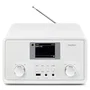 Medion Radio Internet DAB+ Bluetooth, 2 x 10W RMS, Ecran TFT 7,1 cm, Spotify Connect, Blanc