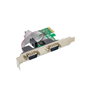 MicroConnect MCS9901 Carte PCI Express x1 avec 2 Ports Série RS232 DB9 et 1 Port Parallèle DB25, Compatible Windows, Linux, MAC OS