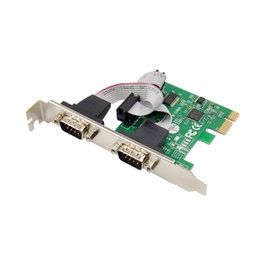 MicroConnect Carte d'extension PCI Express ASIX MCS9901 2S DB9 Port Série RS232