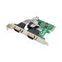 MicroConnect MCS9901 Carte PCI Express x1 avec 2 Ports Série RS232 DB9 et 1 Port Parallèle DB25, Compatible Windows, Linux, MAC OS