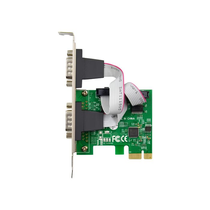 MicroConnect MCS9901 Carte PCI Express x1 avec 2 Ports Série RS232 DB9 et 1 Port Parallèle DB25, Compatible Windows, Linux, MAC OS