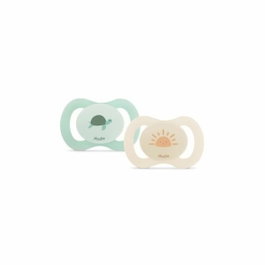 Dodie Duo de sucettes anatomiques motif tortue