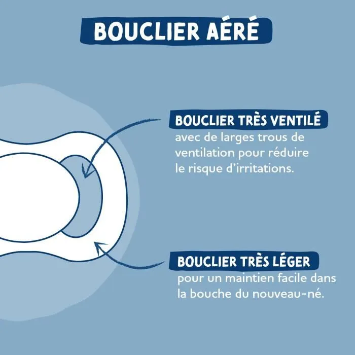 Dodie - Duo sucettes anatomiques pour bébé 0-2 mois avec motif tortue - Modèle apaisant