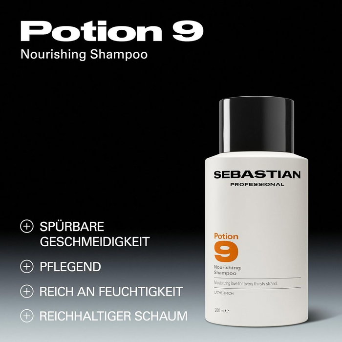 Sebastian Professionals Potion 9 Shampooing Nutritif et Hydratant 1000 ml Sebastian Professionals Potion 9 Shampooing Nutritif et Hydratant 1000 ml