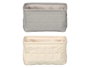 Berilo Panier Organisateur Assortiment Crème et Gris