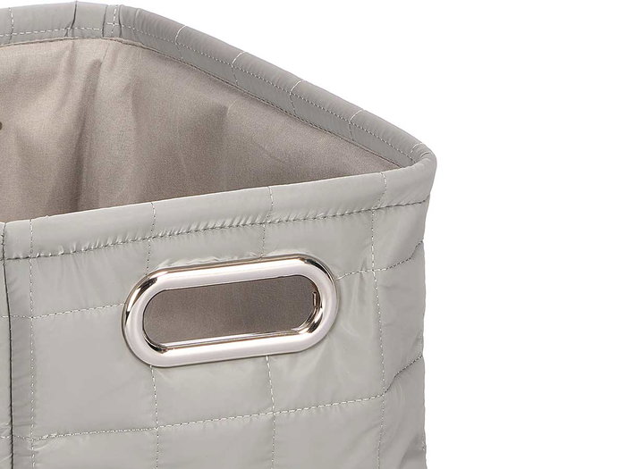 Berilo Panier Organisateur Assortiment Crème et Gris