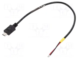 DELOCK Câble USB 2.0 vers USB B micro, 0,2m, noir