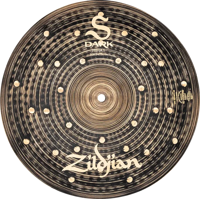 Zildjian S Dark 14" Hi Hat - Paire de Cymbales Hi-Hat