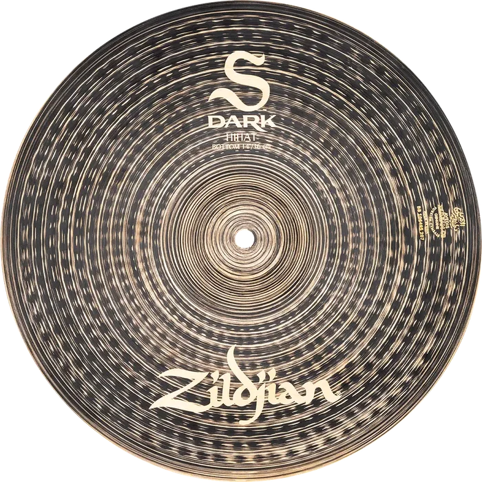 Zildjian S Dark 14" Hi Hat - Paire de Cymbales Hi-Hat
