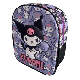 MANENTI Sac à dos 3D Kuromi Hello Kitty 29cm