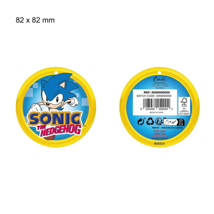 Ensemble de Vêtements Sonic Bleu