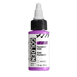 Golden High Flow Colores Acrílicos Violeta Fluorescente 30 ml