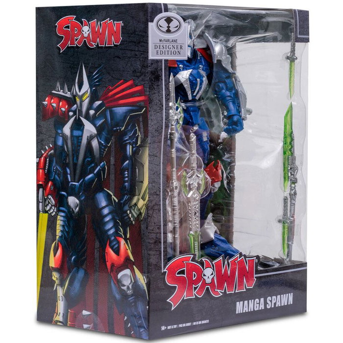 MCFARLANE TOYS Spawn Designer Edition - Figurine articulée de 18 cm avec accessoires MCFARLANE TOYS Spawn Designer Edition - Figurine articulée de 18 cm avec accessoires
