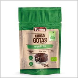 TORRAS Pépites de chocolat noir 70% BIO SG VEGAN 200g