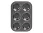 KINVARA Moule Rectangulaire Acier 6 Trous Gris