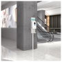 Holmios Support pour dispensateur de gel hydroalcoolique blanc