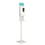 Holmios Support pour dispensateur de gel hydroalcoolique blanc