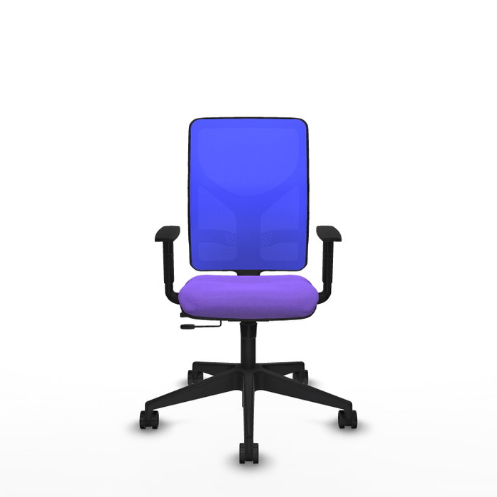 PIQUERAS Y CRESPO Chaise Motilla Synchrone/Traslack Tissu Violet Maille Bleu PIQUERAS Y CRESPO Chaise Motilla Synchrone/Traslack Tissu Violet Maille Bleu