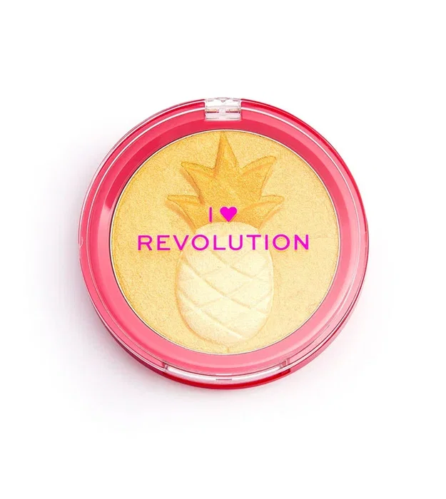 I Heart Revolution Fruity Poudre illuminatrice Ananas I Heart Revolution Fruity Poudre illuminatrice Ananas
