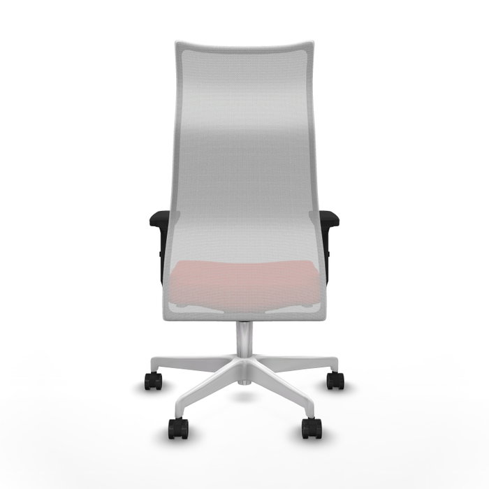 Piqueras y Crespo Chaise de Bureau Albacete Orange Foncé et Blanc Piqueras y Crespo Chaise de Bureau Albacete Orange Foncé et Blanc