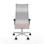 Piqueras y Crespo Chaise de Bureau Albacete Orange Foncé et Blanc