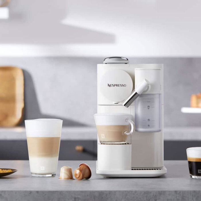 De’Longhi Machine à capsules Lattissima One Evo EN510.W Blanc