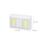 WOLFPACK LINEA PROFESIONAL Lampe Murale LED 250 Lumens avec Fixation Aimantée ou Adhésive