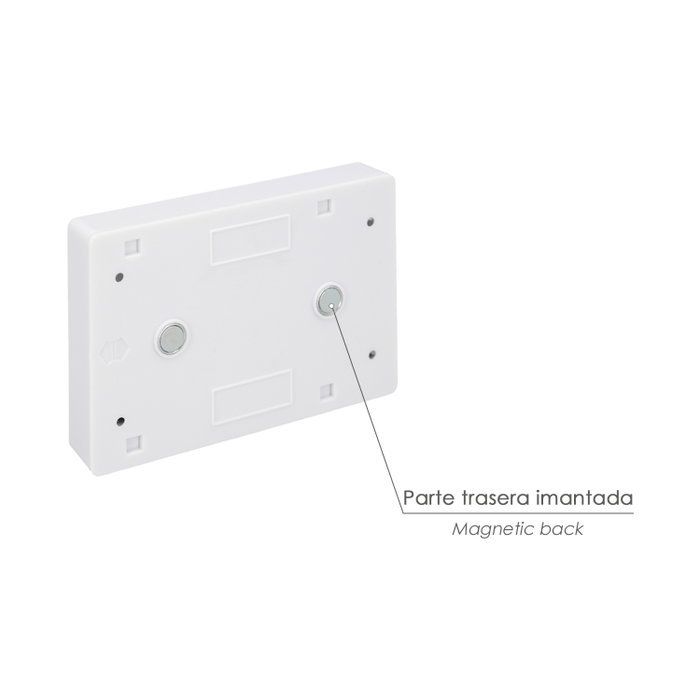 WOLFPACK LINEA PROFESIONAL Lampe Murale LED 250 Lumens avec Fixation Aimantée ou Adhésive