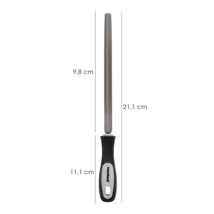 WOLFPACK LINEA PROFESIONAL Lime Maurer à manche triangulaire mi-douce 4 pouces